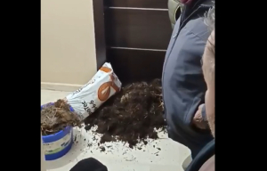 Φλώρινα: Αγρότες πέταξαν άχυρο και κοπριά έξω από το γραφείο βουλευτή της ΝΔ