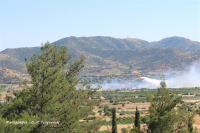 Μαίνεται η φωτιά στους Γόννους Λάρισας - Καίγονται καλλιέργειες, δεν απειλούνται σπίτια