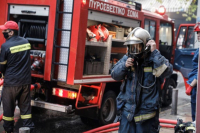 Μεγάλη φωτιά τώρα στην Πέλλα, επιχειρεί και ένα ελικόπτερο