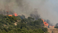 Φωτιά τώρα στο Κοκκινόχωμα Καβάλας - Μήνυμα 112, επιχειρούν 3 εναέρια (Βίντεο)