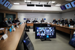 Ολοκληρώθηκε η έκτακτη σύσκεψη στην Πολιτική Προστασία ενόψει της κακοκαιρίας «Μήδεια»