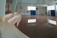 Λέσβος: «Βούλιαξαν» τα σχολεία στην Καλλονή - Εικόνες καταστροφής