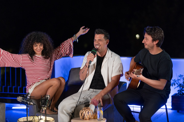 «Μαρία τη Νύχτα» - Πρεμιέρα: Η Μαρία Σολωμού υποδέχεται τον Θοδωρή Φέρρη (Βίντεο)