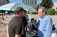 Σωκράτης Φάμελλος: Στο πλευρό του Πάνου Ρούτσι