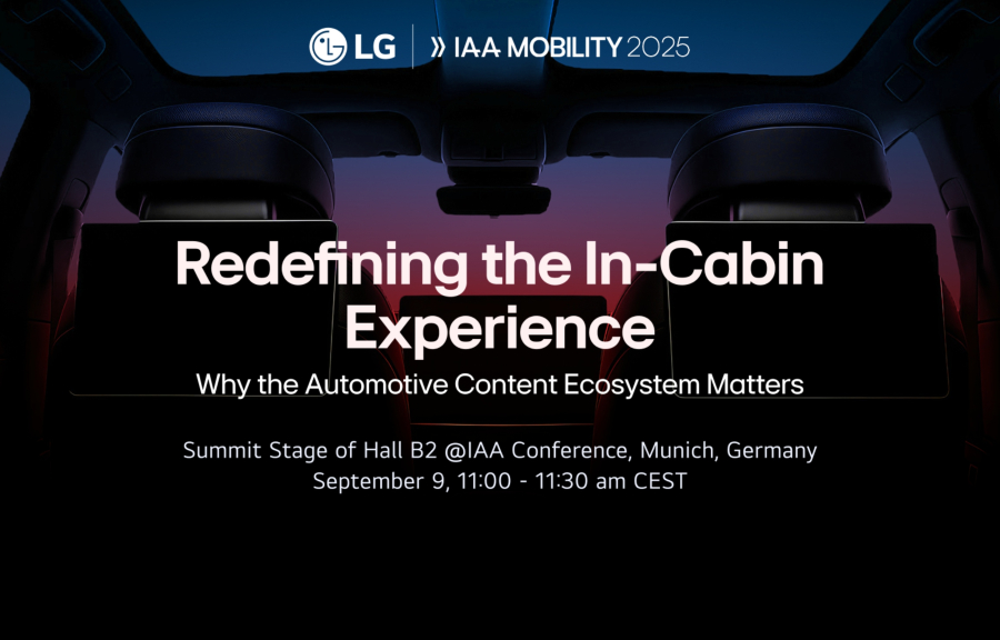 Η LG παρουσιάζει στην IAA Mobility τις νέες συνεργασίες περιεχομένου για την αναβάθμιση της εμπειρίας εντός οχήματος