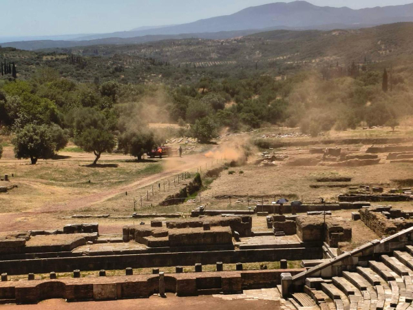 Αρχαία Μεσσήνη: Άσκηση ετοιμότητας για φωτιά και απομάκρυνση επισκεπτών