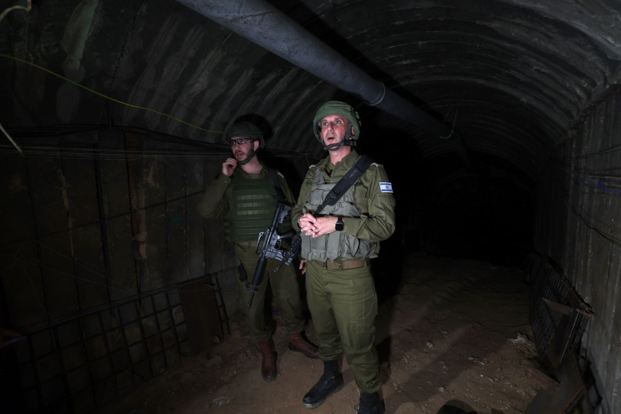 Βίντεο-ντοκουμέντο των IDF με το μεγαλύτερο τούνελ της Χαμάς στη Γάζα