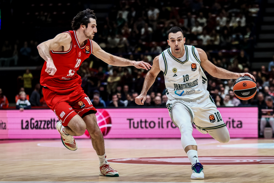 Euroleague: Αρμάνι Μιλάνο - Παναθηναϊκός 96-89
