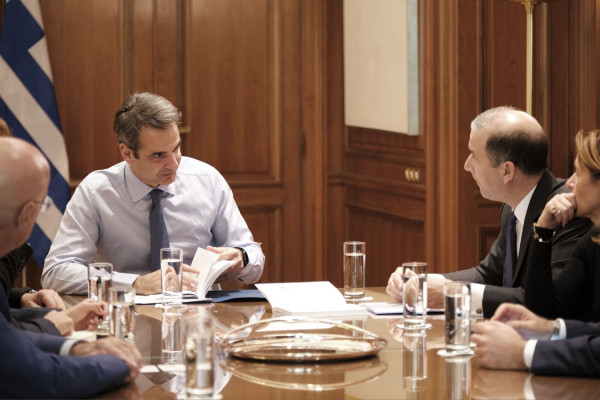 Συνάντηση Μητσοτάκη με εκπροσώπους διεθνών ενεργειακών εταιρειών - Στο επίκεντρο ο EastMed