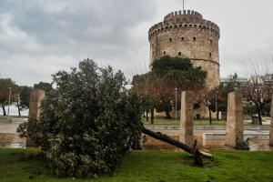 Κακοκαιρία: Πάνω από 600 κλήσεις δέχθηκε η πυροσβεστική στη Μακεδονία