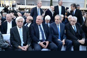 ΥΕΘΑ: Στα εγκαίνια του Δένδια, Καραμανλής, Σαμαράς και Παυλόπουλος (Εικόνες)