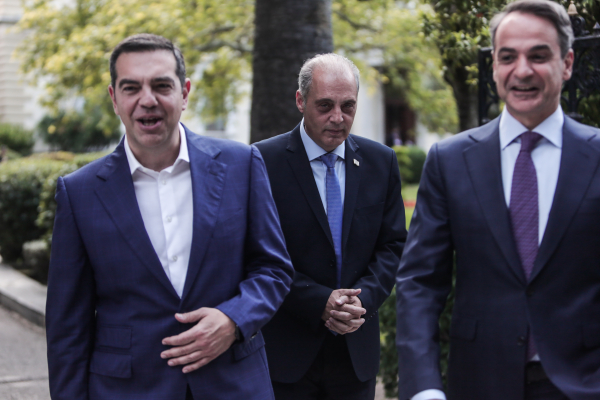Πρώτη επίθεση Μητσοτάκη σε Τσίπρα με Μητροπάνο - Κανελλίδου