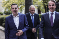 Πρώτη επίθεση Μητσοτάκη σε Τσίπρα με Μητροπάνο - Κανελλίδου