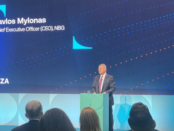 Μυλωνάς: Η τεχνολογία εξοικονομεί πάνω από 200 εκατ. ευρώ τον χρόνο στην Εθνική Τράπεζα - Το 98% των συναλλαγών εκτός καταστήματος