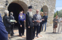 Αγιά Λάρισας: Στους Νερόμυλους… προσγειώθηκε ο πρόεδρος της Εσθονίας