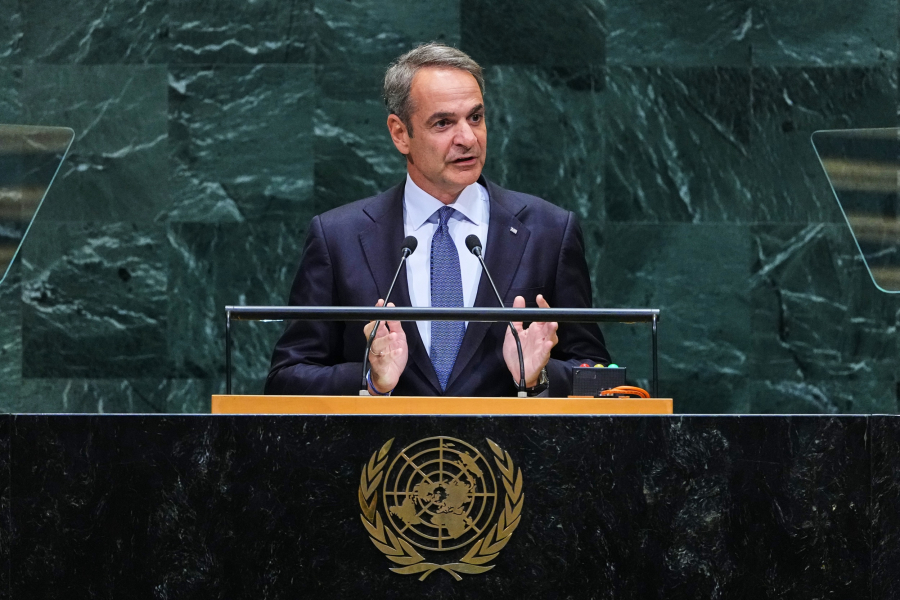 Κυριάκος Μητσοτάκης από ΟΗΕ: Ο διάλογος με την Τουρκία δεν μπορεί να συνυπάρχει με απειλές πολέμου