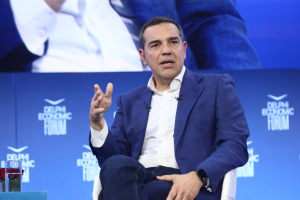 Live ο Αλέξης Τσίπρας στο Φόρουμ των Δελφών