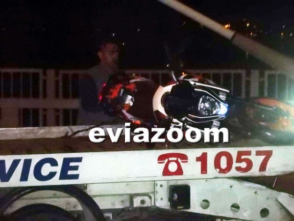 Χαλκίδα: Σοβαρό τροχαίο για 35χρονο αστυνομικό της ομάδας ΔΙΑΣ