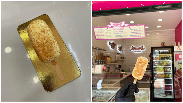 Η μπουγάτσα έγινε... κατά λάθος παγωτό ξυλάκι και οι τουρίστες ξετρελάθηκαν