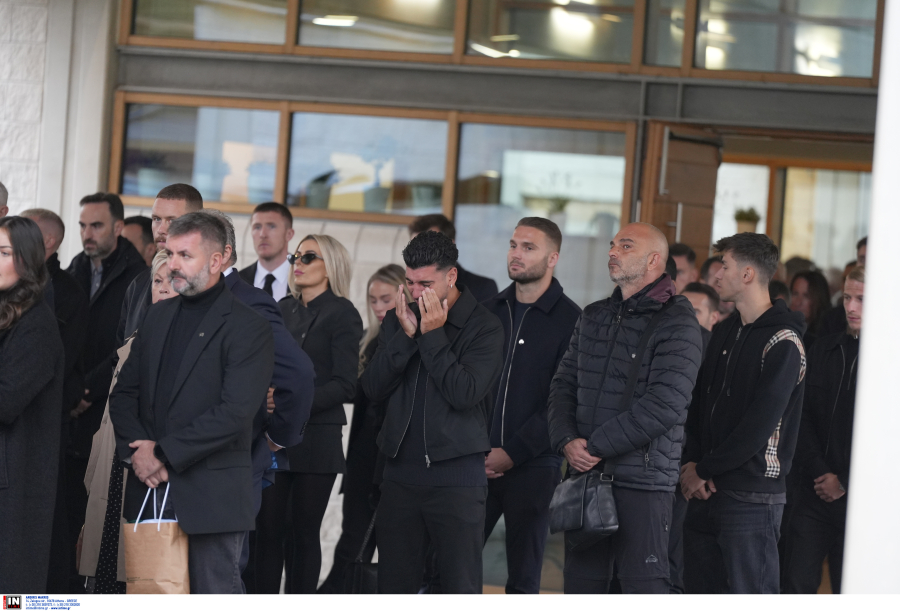 Κηδεία Μπάλντοκ: Ραγίζουν καρδιές στο τελευταίο «αντίο» του ποδοσφαιριστή (φωτό)