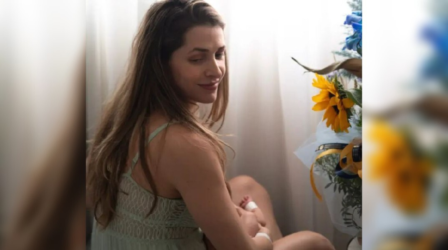 Γέννησε η Βασιλική Τρουφάκου - Η πρώτη φωτογραφία με το μωράκι της