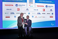 Τιμητική Διάκριση της TOYOTA HELLAS από την Ελληνική Παραολυμπιακή Επιτροπή