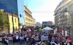 Ολοκληρώθηκε η συγκέντρωση απο το ΠΑΜΕ και τους συνταξιούχους στο κέντρο της Αθήνας