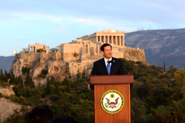 Rubio Says America Owes Greece a Debt ‘Time and Distance Can Never Erase’