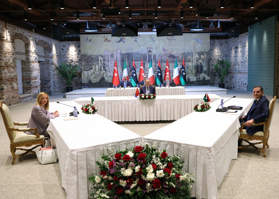 Τριμερής Ερντογάν - Μελόνι - Ντμπεϊμπά: Τι ειπώθηκε για το μεταναστευτικό