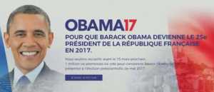 Υπέρ της υποψηφιότητας του Ομπάμα στις προεδρικές εκλογές αρκετοί πολίτες της Γαλλίας
