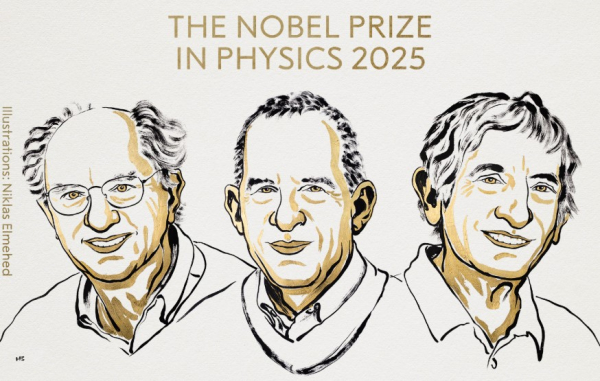 Νόμπελ Φυσικής 2025: Τιμήθηκαν οι Κλαρκ, Ντεβορέ και Μαρτίνις