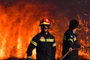 Σύλληψη πέντε ατόμων για πρόκλιση πυρκαγιάς