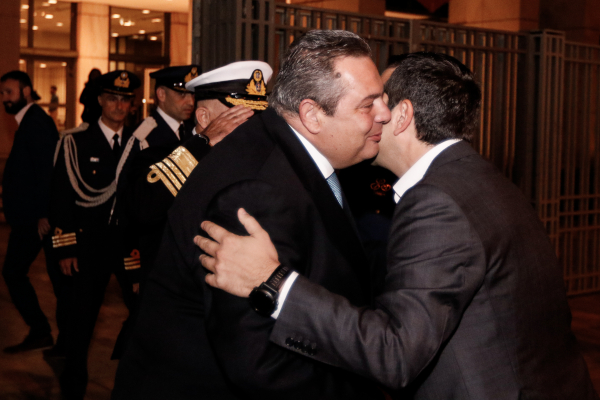 Μόνος ευχαριστημένος ο Πάνος Καμμένος