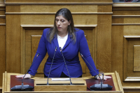 Κωνσταντοπούλου για μήνυση Γεωργιάδη: «Είναι κότα, θα μπορούσε να το είχε κάνει εδώ και τρεις μήνες»