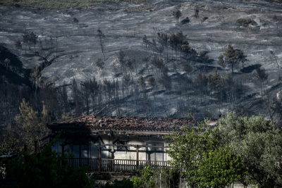 Πυροσβεστική: 55 δασικές πυρκαγιές εκδηλώθηκαν την Κυριακή, η καταστροφή στη Σάμο από δορυφόρο (εικόνες)