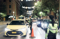 Πρωτοχρονιά με αλκοτέστ στους δρόμους της Αθήνας - Έγιναν περισσότερα από 6.000