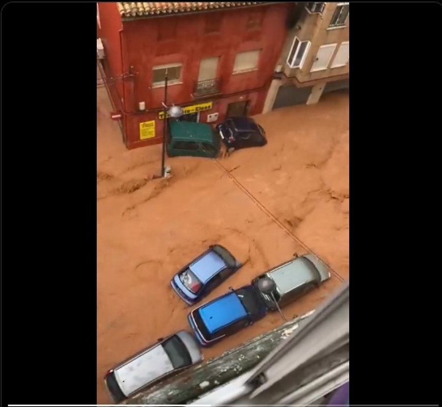 Ισπανία: Σαρωτικό το πέρασμα της κακοκαιρίας DANA- Πλημμύρες στην Βαλένθια (video)