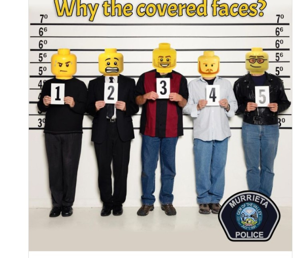 Lego κατά αστυνομικού τμήματος: «Μη βάζετε φιγούρες μας στα πρόσωπα υπόπτων»