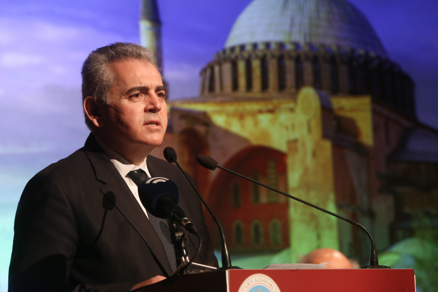 Χαρακόπουλος: «Να υπάρξει ομόθυμη καταδίκη της Τουρκίας για το "έγκλημα" στην Αγία Σοφία»