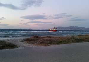 Αποκολλήθηκε το καταδυτικό πλοίο «ALCATRAS» σημαίας Τουρκίας