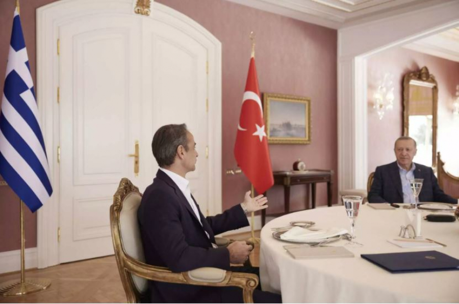 Μητσοτάκης - Ερντογάν: Ο αγαπημένος μεζές του Πρωθυπουργού στο μενού των δύο ηγετών στην Κωνσταντινούπολη