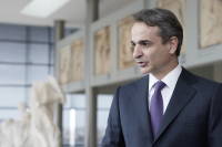 Μητσοτάκης: «Καιρός να επιστρέψουν τα Γλυπτά του Παρθενώνα στο φυσικό τους σπίτι» - Το «θραύσμα Fagan» στο Μουσείο της Ακρόπολης