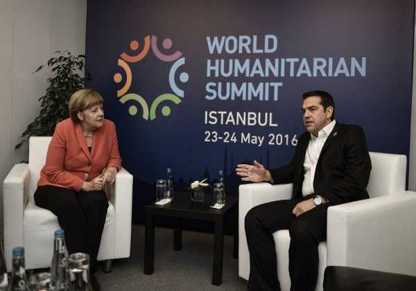 Σε εξέλιξη το «ραντεβού» Τσίπρα - Μέρκελ