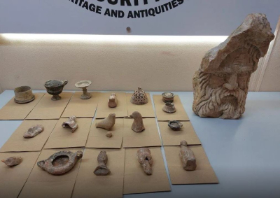 Aρχαιολογικό «θησαυρό» εντόπισε η ΕΛΑΣ στην Αρτέμιδα! (εικόνες)
