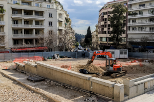 Κυκλοφοριακές ρυθμίσεις από 1/11 έως 30/11 στο Κολωνάκι για το μετρό -Ποιοι δρόμοι θα είναι κλειστοί