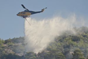 Φωτιά τώρα στη Ζάκυνθο, εστάλη μήνυμα από το 112
