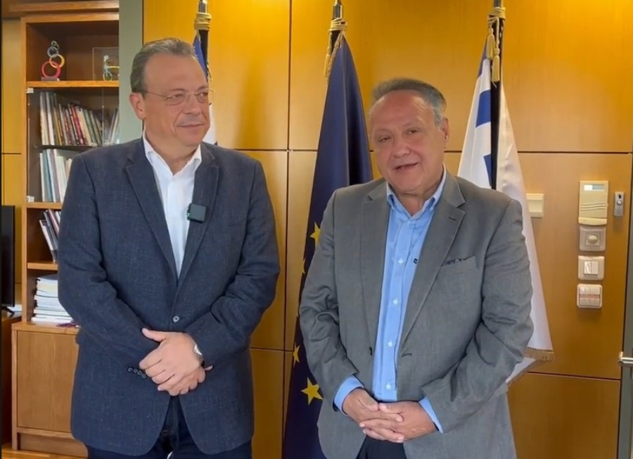 Συνάντηση Αγγελούδη – Φάμελλου: «Δεν μπορεί να υπάρχει ισχυρή πολιτεία αν δεν έχουμε ισχυρούς Δήμους»