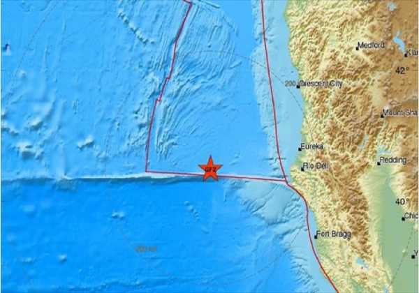Σεισμός 6,8 Ρίχτερ στα ανοικτά της βόρειας Καλιφόρνιας