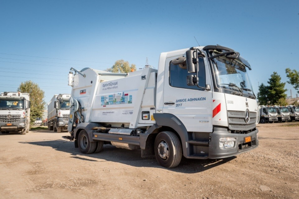 Ενισχύεται με 2200 νέους κάδους ο αστικός εξοπλισμός του δήμου Αθηναίων