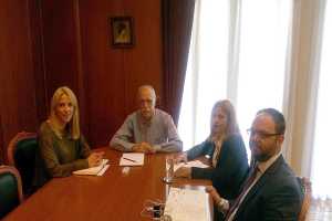 Συνάντηση Δούρου - Βίτσα για την αντιπυρική προστασία των hot spot